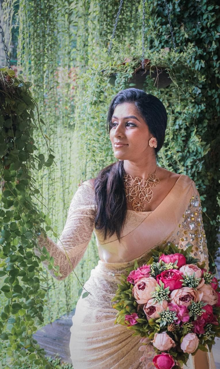 The Beauty Room by Nilu — bridal, hair and skin work in Ratnapura, look 6