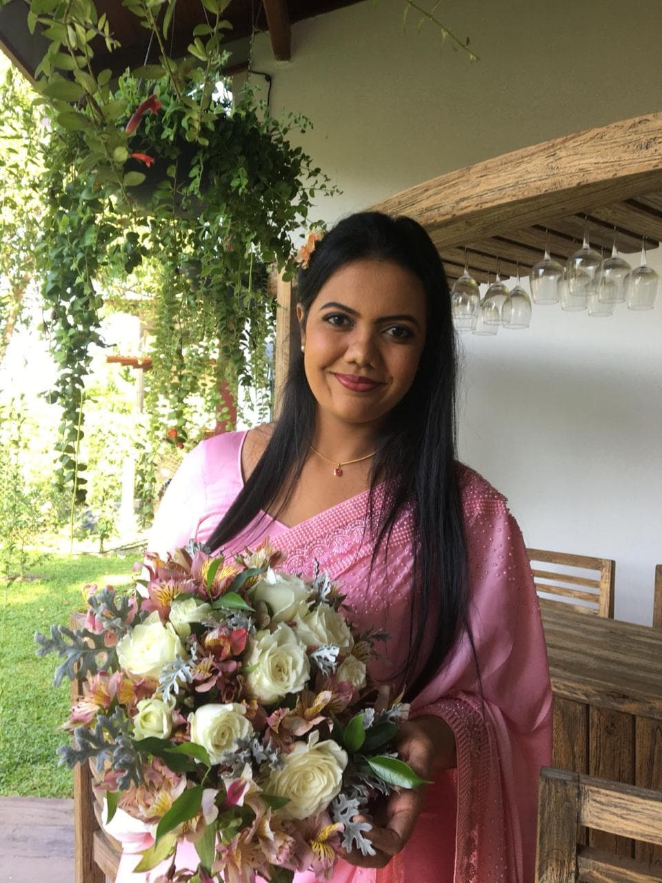 The Beauty Room by Nilu — bridal, hair and skin work in Ratnapura, look 4