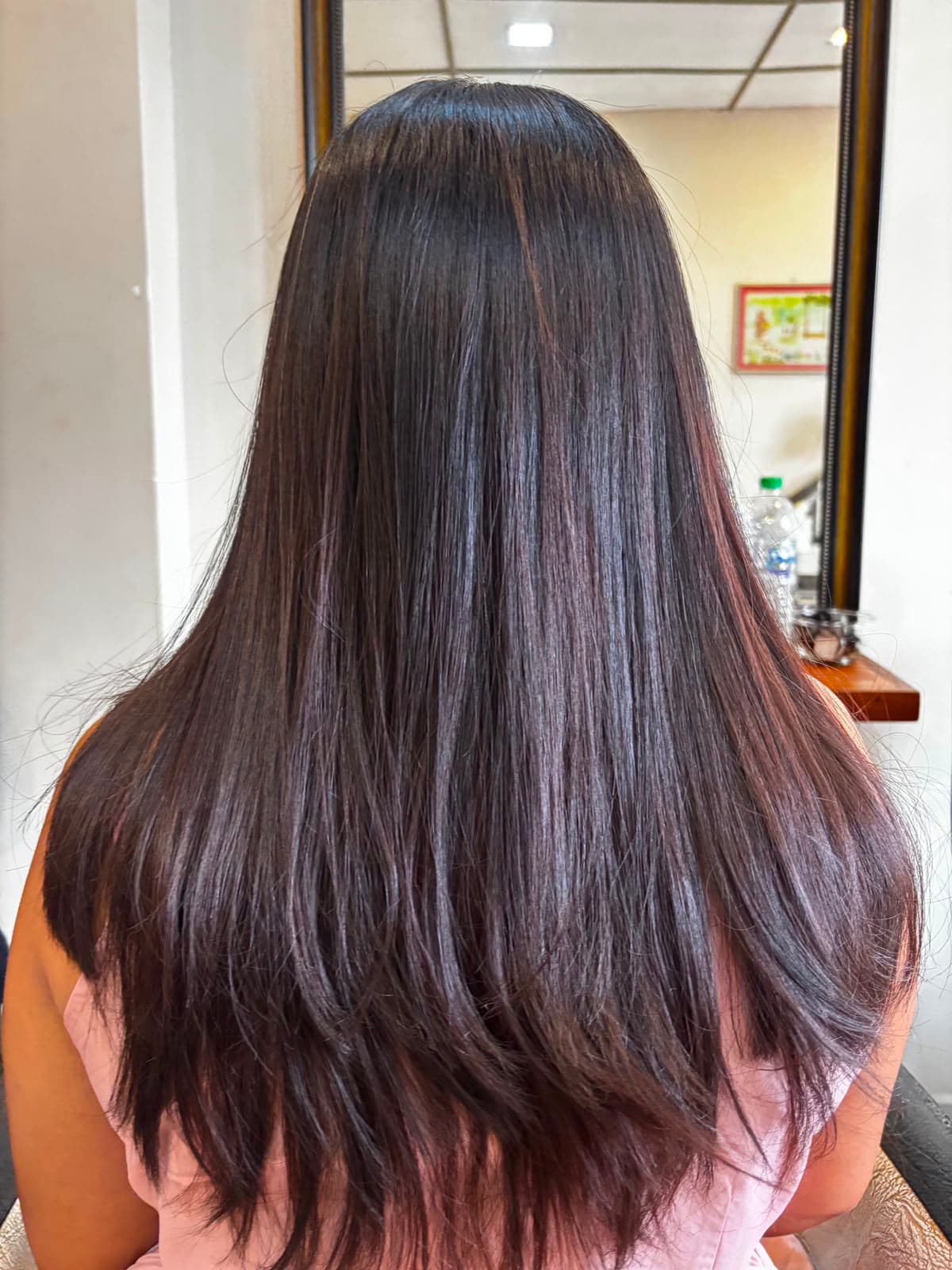 Hair Smoothing, after
